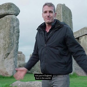 Join historian Dan Snow at Stonehenge as he continues to explore the places that shaped England’s story, in this exclusive series with History Hit. Watch the full episode ➡️ https://bit.ly/45aGPZN | Stonehenge