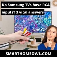 Do Samsung TVs Have RCA Inputs? 3 Vital Answers (2022)