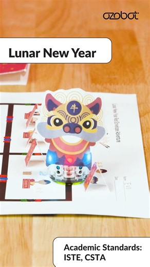 Welcome the Year of the Horse with a meaningful Lunar New Year STEM activity. 🐎🧧✨ In this engaging lesson, students program Ozobot to navigate through a festive Lunar New Year family celebration, collecting lucky red envelopes and calculating their New Year earnings along the way. It’s a thoughtful way to blend culture, coding, and critical thinking in one hands-on activity. Download the lesson today. Link in bio! #LunarNewYear2026 #YearOfTheHorse #STEMeducation #CodingInTheClassroom #STEAMLea
