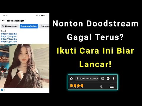 Cara Agar Bisa Nonton Doodstream | Cara Nonton Dood Streaming