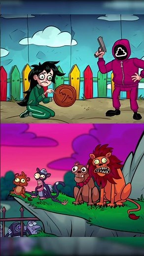 Trollface Games Ep26: Stupidella Horror vs Troll Toilet Quest - Squid Game Lion King