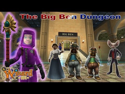 The Entire Big Ben Dungeon Walkthrough (Wizard101) | The Ultimate Reactions + Gaming
