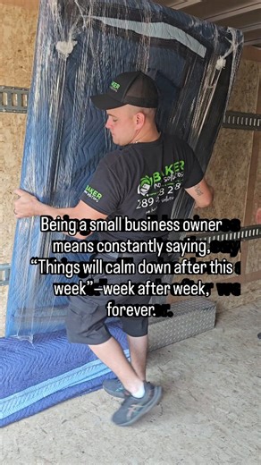 146 reactions · 7 comments | Being a small business owner is basically just saying, “Things will slow down after this week,” over and over again… forever.  But hey — we wouldn’t have it any other way. Can you relate to this? #SmallBusinessLife #EntrepreneurRealTalk #NeverADullMoment #HaveYouEverSeenTheRain #JustOneMoreWeek | Baker Home Solutions | Facebook