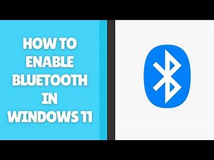 How to Enable Bluetooth in Windows 11 | You Need To Know This Method