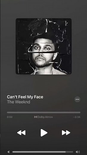 The Weeknd - Can’t Feel My Face Lyrics #music #song #lyrics #shorts