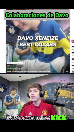 Las colaboraciones de Davo #davo #davoxeneize #colaboraciones