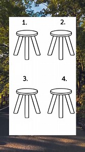 This puzzle hits every time. Which stool is different? #education #prizes #quiz #fun #fblifestyle | iPhone XR