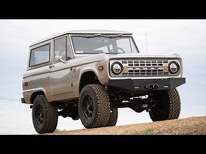 ICON New School BR #88 Restored And Modified Ford Bronco