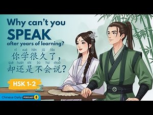 HSK 1–2 | 为什么学了很久还是不会说中文？| Why You Still Can’t Speak Chinese?