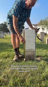 Gravestone repair brackets are now available to fit all stones between 1 1/2 and 3 inches! | Endurance Restoration Products