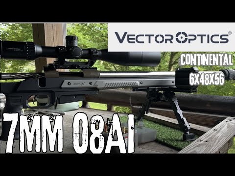 7MM08 AI, 150 ELD-X, Vector Continental 6-48x56