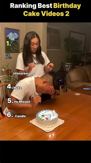 Birthday Cake Chaos Gone Wrong 🎂😂 #shorts