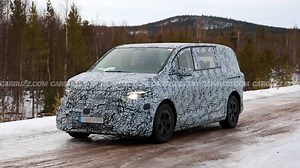 2026 Mercedes-Benz V-Class Has The ID. Buzz in Its Boxy Sights