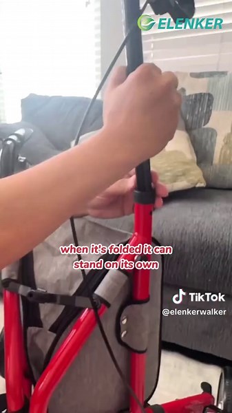 ELENKER Three Wheeled Walker for Seniors