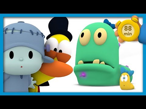 🎃 POCOYO AND NINA - Halloween Potion [88 minutes] | ANIMATED CARTOON for Children | FULL episodes