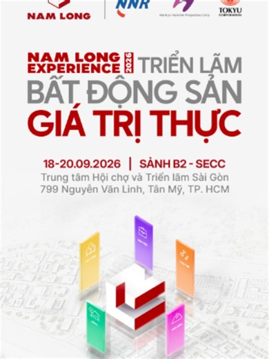 🔥NGÀY 2 CỦA HÀNH TRÌNH TRIỂN LÃM BẤT ĐỘNG SẢN GIÁ TRỊ THỰC - NAM LONG EXPERIENCE 2026! 👉 Đăng ký ngay: trienlam.namlongvn.com Ngày thứ hai của Nam Long Experience 2026 tiếp tục với không khí rộn ràng tại Sảnh B2 – SECC, khi đông đảo khách tham quan cùng khám phá các không gian dự án, trải nghiệm workshop, minigame và nhiều hoạt động tương tác. 🏙️ Ngày thứ hai ghi dấu với Lễ trao giải Cuộc thi ảnh “Sức Sống Nam Long”, các hoạt động giới thiệu dự án, sự kiện tại Waterpoint và khép lại đầy cảm x