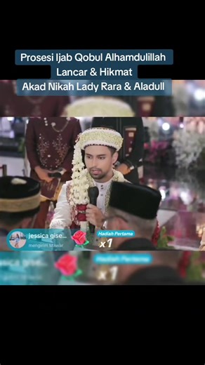 Prosesi Ijab Qobul Lady Rara dan Aladull