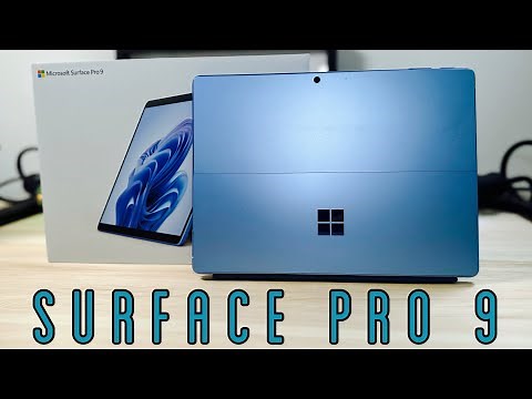 Surface Pro 9 | Unboxing First Look | Sapphire