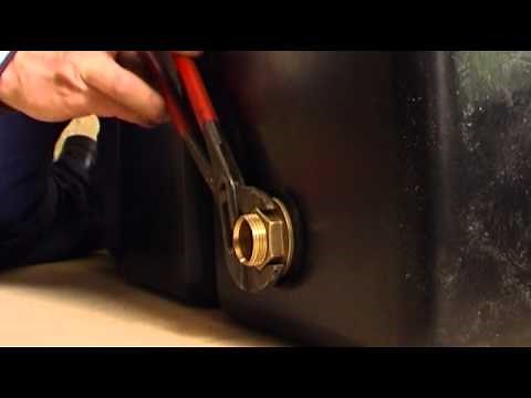 How to install Polytank cold water storage tank