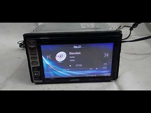 Head unit alpine INE-W960E