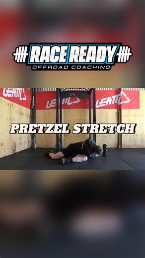 If you have ever struggled to get anything out of a normal 90 90 stretch, the Pretzel variation will add a little spice to open up your glutes & low back. We include targeted mobility work like this in every single Race Ready workout. Clip taken from a short follow along mobility WOD available on Race Ready Offroad Coaching YouTube channel. | 100% Strength | Facebook