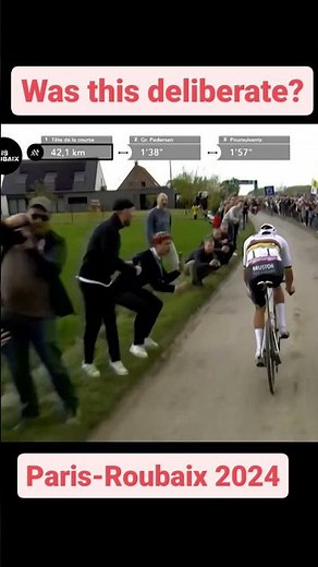Attempted sabotage at Paris-Roubaix?