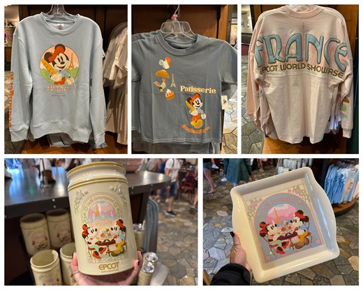 France Pavilion Bakery-Inspired Merchandise Collection Now at EPCOT - WDWNT