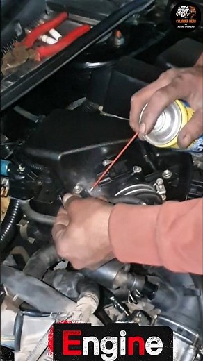 How to Fix a Broken Intake Manifold Hose | Engine Repair #engineblock #carengine #shortvideo