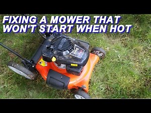 Fixing An Ariens Mower That Won't Start When Hot