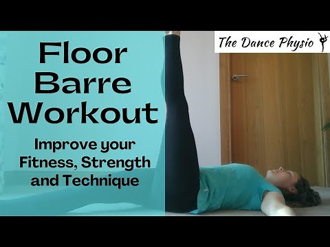 Floor Barre Workout: Improve your strength and ballet technique with this full floor barre class.