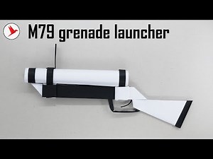 Crafting Fun with Origami - M79 Grenade Launcher Tutorial