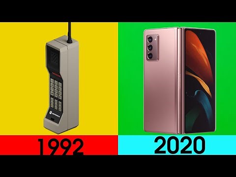The Evolution of Smartphones (1992 - 2020)