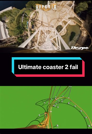 Ultimate Coaster 2: Hyperia and Stealth Recreation Fail