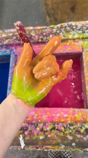 Wax hand creation the relaxing process everyone loves