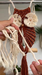 Tutoríal completo paso a paso Búho de macramé 🧵🦉 | Carey macrame