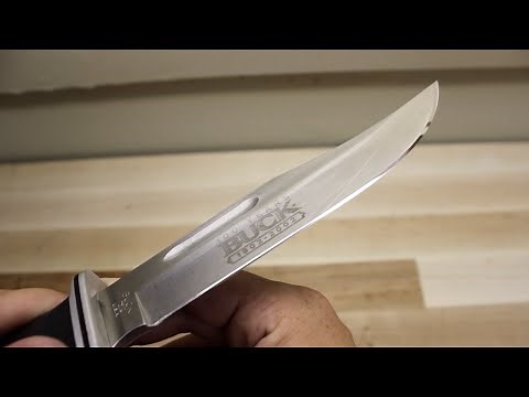 How to Sharpen a Buck Knife - Tips & Tricks