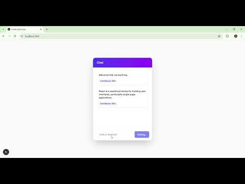 LangChain AI Chat App Demo | Next.js & TypeScript