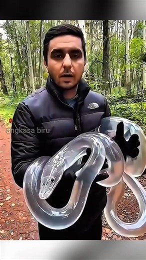 "Transparent" Snakes Actually Exist? Here Are the Real Facts! #animalfacts #snakes #shorts