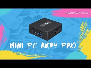 AWOW mini PC AK34 Pro Intel Celeron J3455