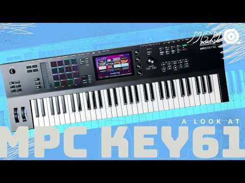 Making a Beat on the Akai MPC Key 61 (First Look Workflow)