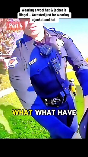 Man Arrested Over a Winter Outfit? Viral Footage Sparks Outrage and Confusion! Watch full video in the first comment! | Police Blog