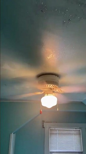 White 42" Hugger Ceiling Fan