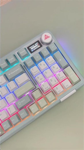 The perfect work keyboard | SolaKaka A99 Pro in Green! #soundtest #keyboard #asmr