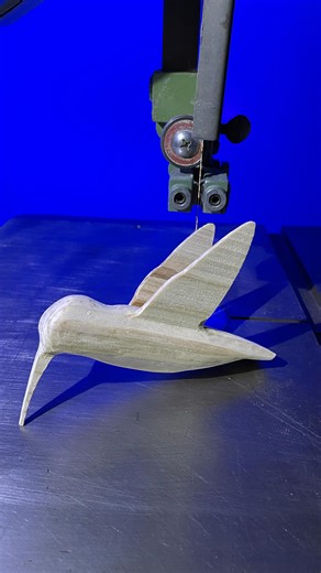 131K views · 4.7K reactions | The Hummingbird out now! A new template available on the website. Welcome this hyperactive little bird into your workshop! #brikologik #bandsaw #bandsawproject #woodworking #hummingbird #woodenbird Music Credit= @adinfinitumofficial Song= Architect of Paradise. | Brikologik | Facebook