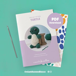 Crochet Turtle Pattern | Digital Download PDF Instructions | Cute Character Crochet Template | Niamhsneedles - Etsy Australia