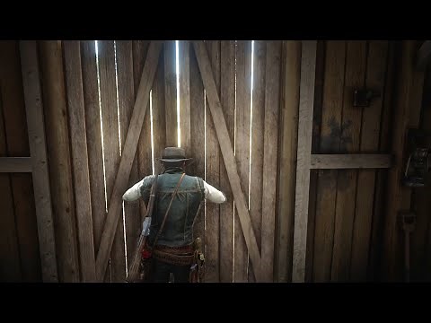 RDR2 - John Marston walking out the barn 4 years prior to his death