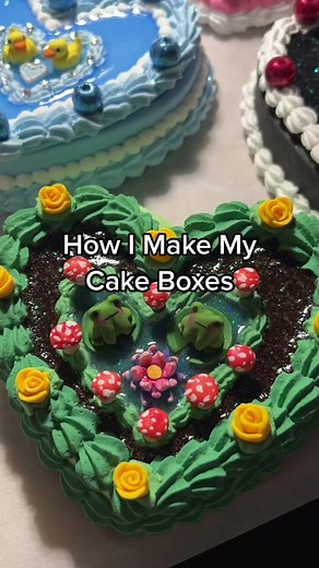 How To Make Custom Cake Boxes Tutorial