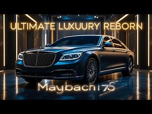 Maybach 57 S Review | The Ultimate Luxury Sedan Reimagined in Matte Blue