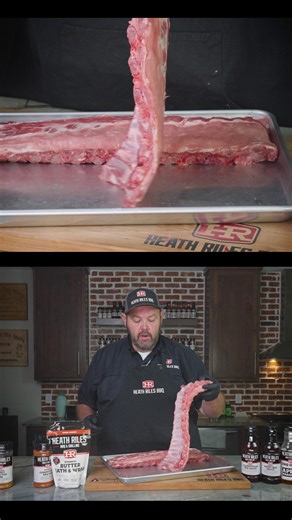 Team Mustard, something else, or no binder at all? Let us know in the comments! I get a lot of questions about why we use mustard on ribs. Honestly, it’s part superstition, part habit. I’ve been doing it for years. It helps the rub stick to your ribs, but you don’t have to use it. It doesn’t show up in the final flavor. World Championship Ribs Recipe - https://youtu.be/vEIJLs-bpFw #ribs #pork #ribrecipe #porkrecipe #recipes #worldchampion #heathrilesbbq #pitmasterheathriles #heathrilesbbqproduct