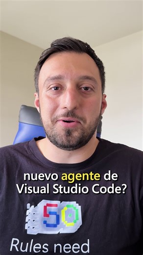 Microsoft Latinoamérica on Instagram: "Activa el nuevo agente de Visual Studio Code en segundos. Ve a Configuración → busca “agent” → marca la opción ✅."